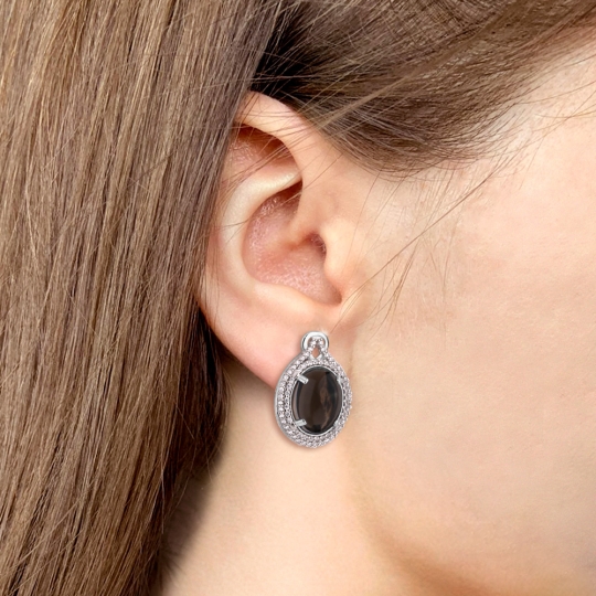 Серьги из серебра