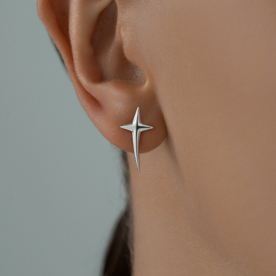 Серьги из серебра