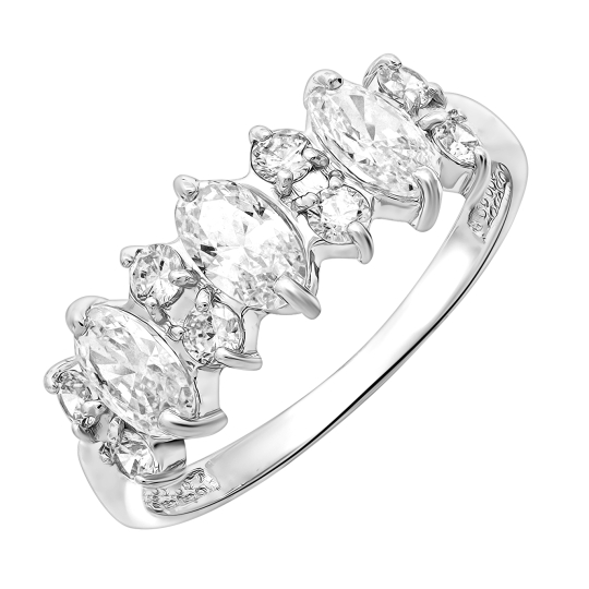 Серьги из серебра с эмалью