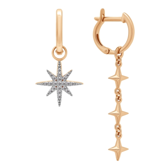 Колье из золота с фианитами