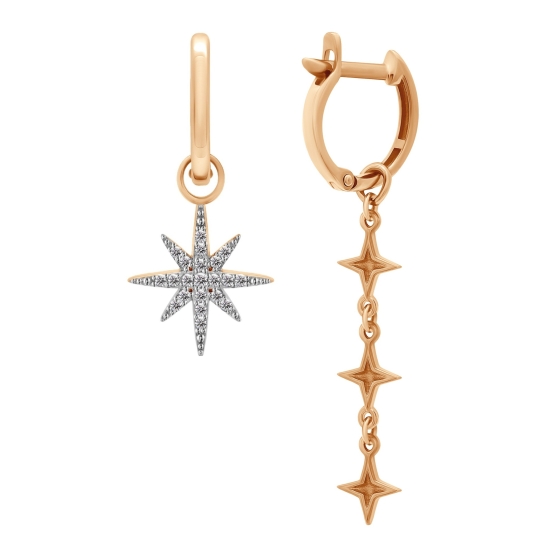 Колье из золота с фианитами