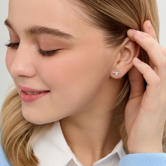 Серьги из серебра