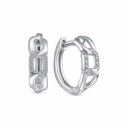 Серьги из серебра 