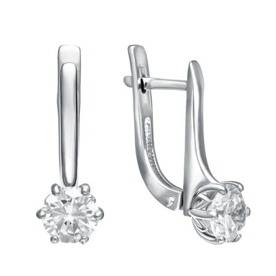 Серьги из серебра