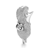 Брошь из серебра 