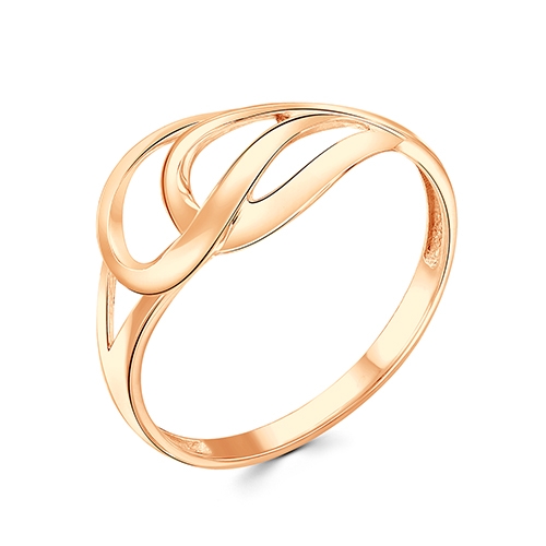 Кольцо из золота с фианитами