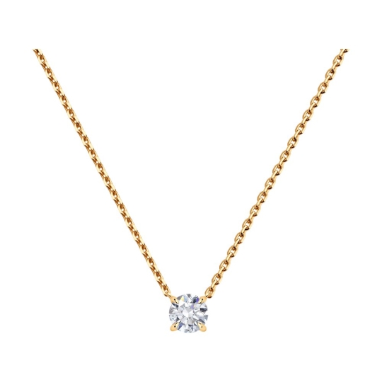 Колье-галстук из золота