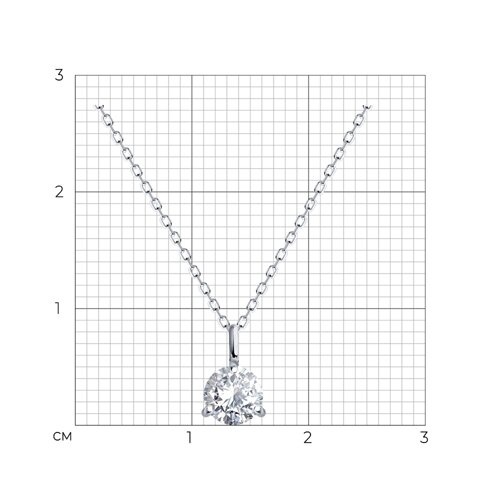 Колье из золота с сапфирами