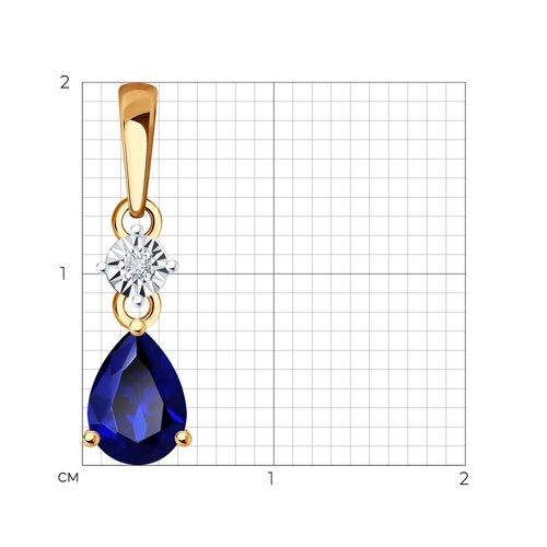 Подвеска из золота