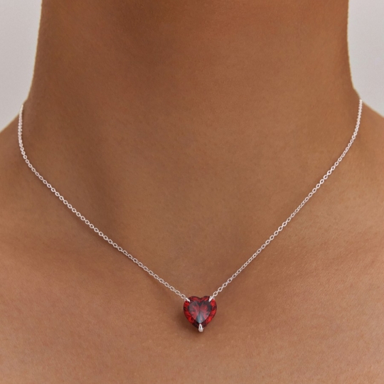 Колье из серебра