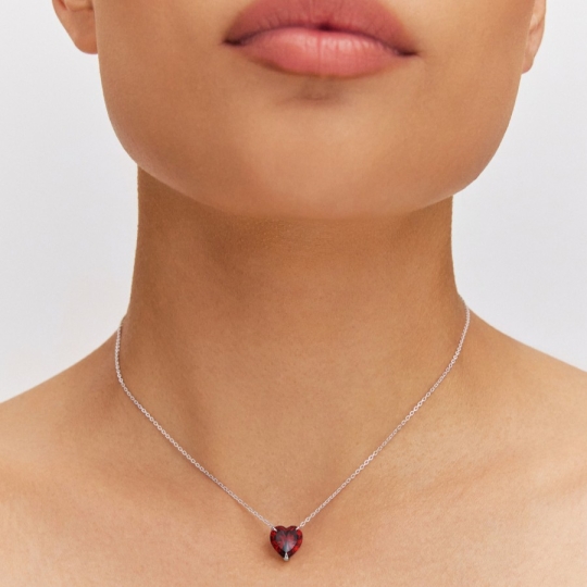 Колье из серебра