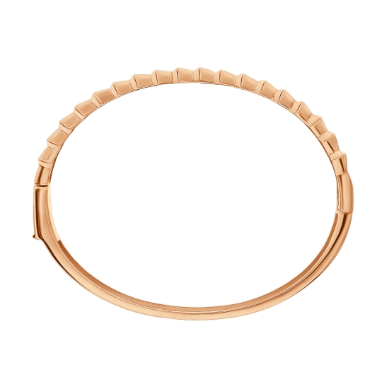 Браслет из золота с ониксом и фианитами