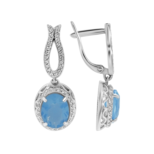 Серьги из серебра