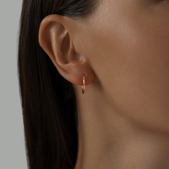 Серьги из серебра с бриллиантами
