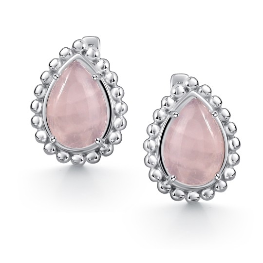 Подвеска из серебра с кварцем