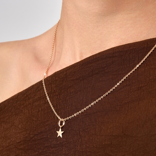 Подвеска из лимонного золота с фианитом