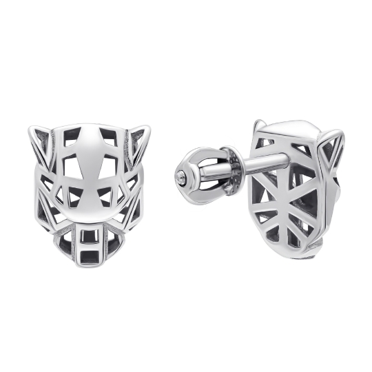 Браслет из серебра с фианитами