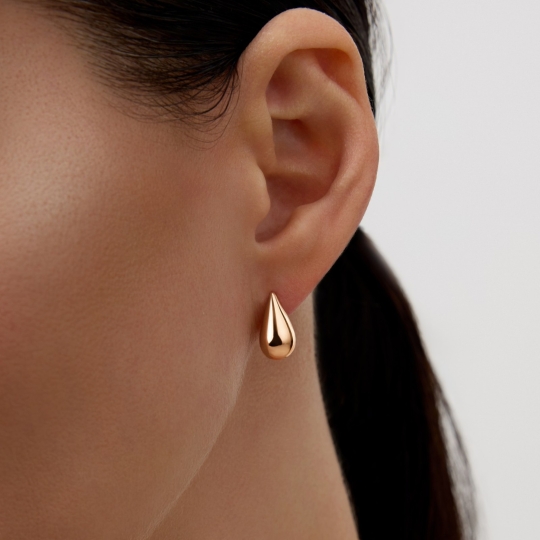 Серьги из белого золота