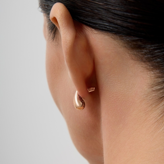 Серьги из золота 