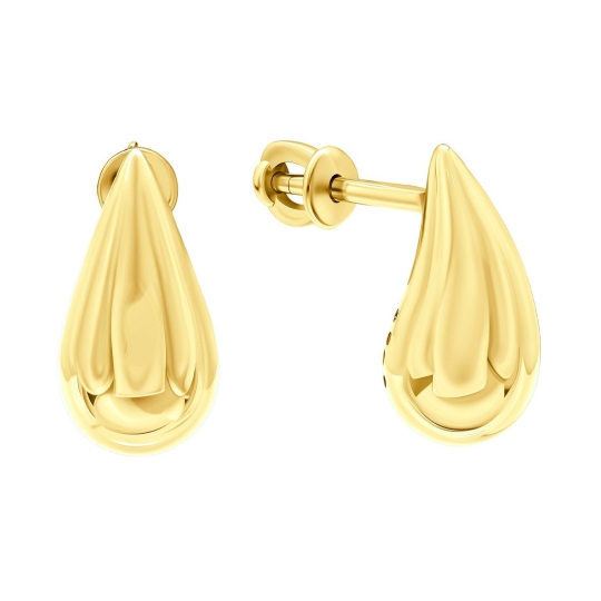 Серьги из белого золота