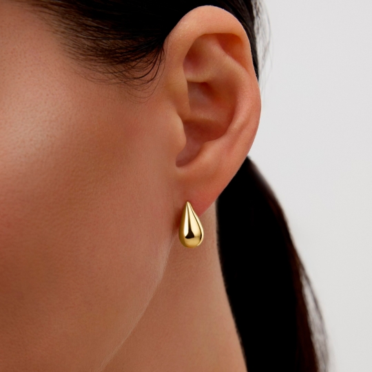 Серьги из белого золота