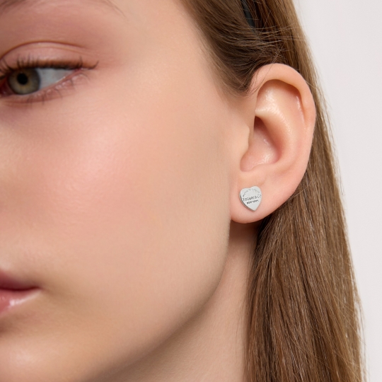 Серьги из золота с черными фианитами "Пантеры"