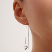 Серьги из серебра