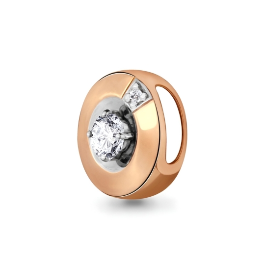 Подвеска из золота с сапфиром