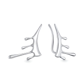Серьги из серебра