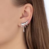 Серьги из серебра