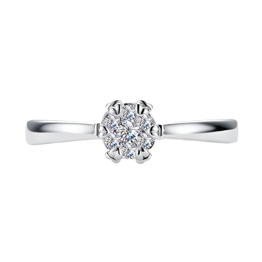 Кольцо из золота с бриллиантами