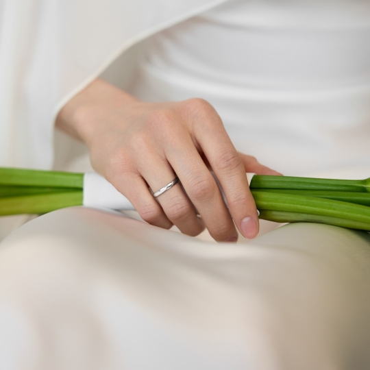 Кольцо из серебра с чернением