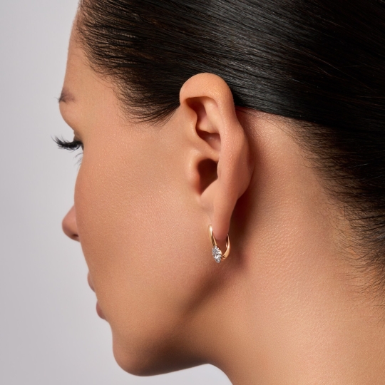 Серьги из золота