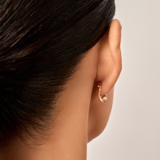 Серьги из золота