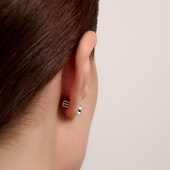 Серьги из серебра 