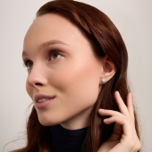 Серьги из серебра 