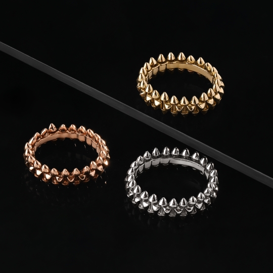 Кольцо из лимонного золота