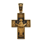 Подвеска-крест из золота