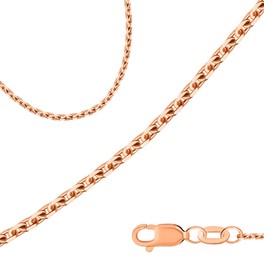 Цепь из золота плетения "Бисмарк"