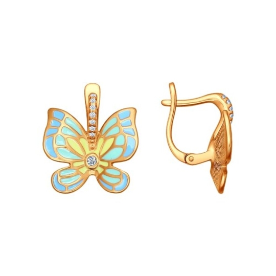 Серьги из серебра