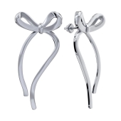 Серьги из серебра 