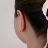 Серьги из золота с бриллиантами