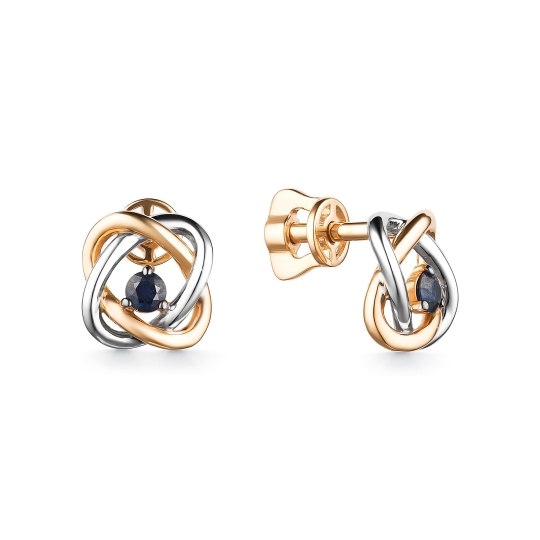 Серьги из золота с жемчугом