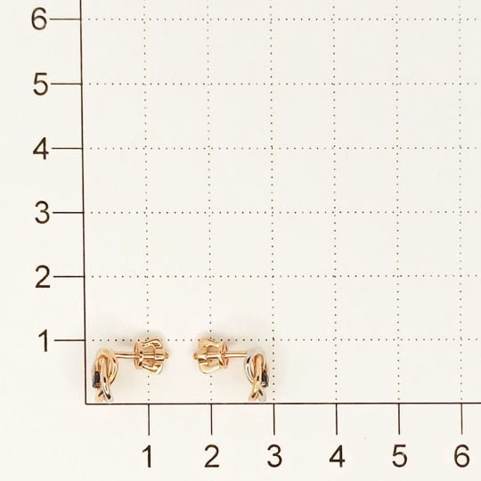 Серьги из золота с жемчугом