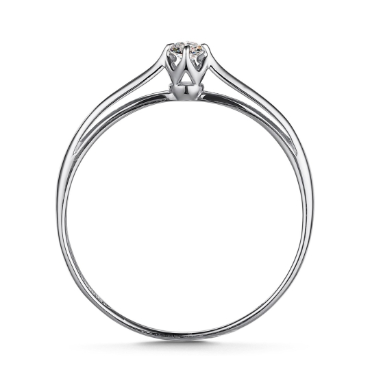 Кольцо из золота с бриллиантом