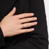 Кольцо из золота с бриллиантом 0,4 ct