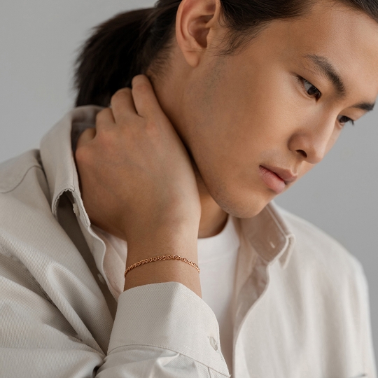 Браслет из золота плетения "Муза"