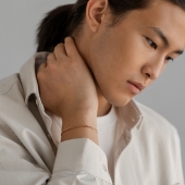 Браслет из золота плетения 