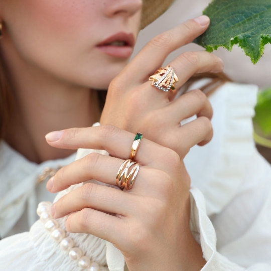 Кольцо из золота