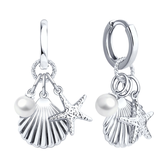 Серьги из серебра
